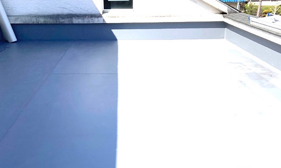 T様邸ルーフバルコニー防水工事